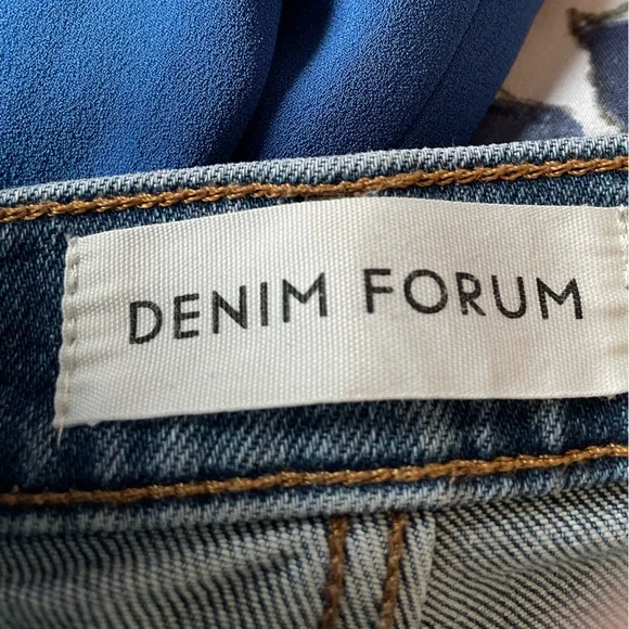 Aritzia denim forum the Marianne high rise flare jeans size 27 - Picture 8 of 10